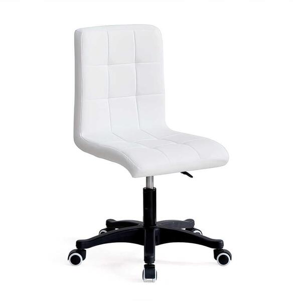 Cadeira De Escritório Eiffel Gomos Base Giratória Preta | Off